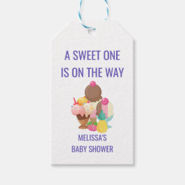 Ein süßer ist auf dem Weg zu Eis Geschenkanhänger