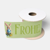 Ein süßer Osterhase mit Osterei -
