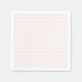 Ein süßer rosa Baby-Shower für ein kleines Häschen Serviette