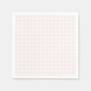 Ein süßer rosa Baby-Shower für ein kleines Häschen Serviette