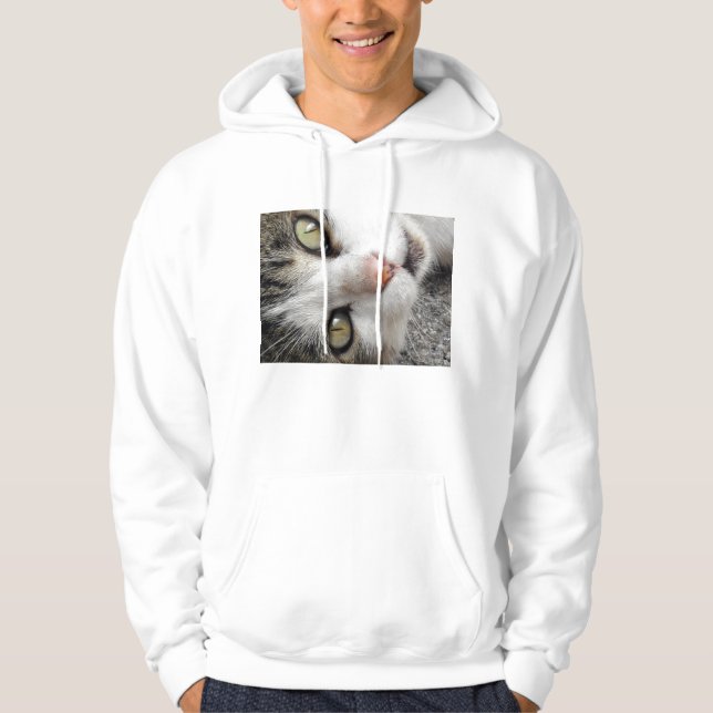 EIN SÜSSER UND SCHÖNER CAT HOODIE (Vorderseite)