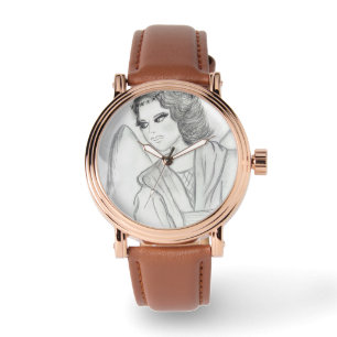 Ein süßer Weihnachtsgel Armbanduhr