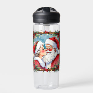 Ein süßes altmodisches Weihnachten   Mr und Mrs Cl Trinkflasche
