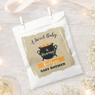 Ein süßes Baby braut Halloween-Kinderdusche Geschenktütchen