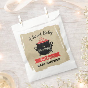 Ein süßes Baby braut Halloween-Kinderdusche Geschenktütchen