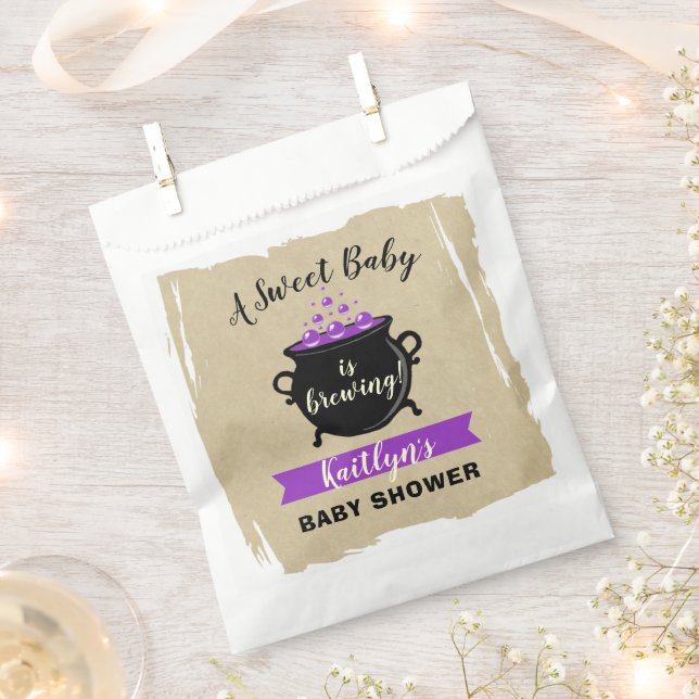 Ein süßes Baby braut Halloween-Kinderdusche Geschenktütchen (Ausgeschnitten)