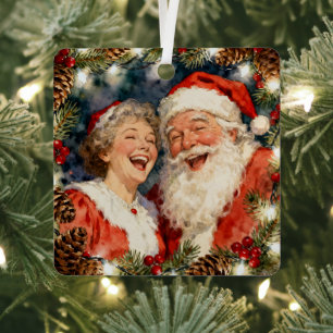 Ein süßes, personalisiertes Weihnachtsgedicht für  Ornament Aus Metall