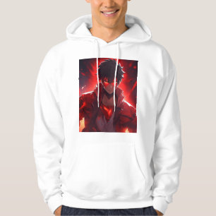 Ein Sweatshirt mit einem Bild von Anime.