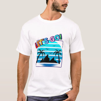 Ein T - Shirt am Sommerstrand
