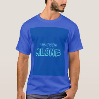 Ein T-Shirt in Blau.