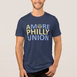 Ein T - Shirt mit mehr Philly-Gewerkschaft (Marine