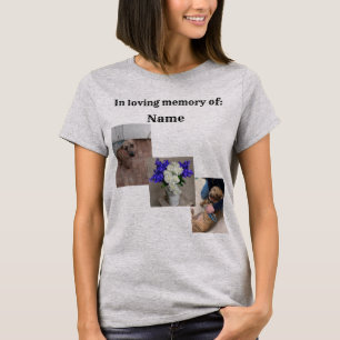 Ein T - Shirt zur Beerdigung und/oder Gedenkfeier