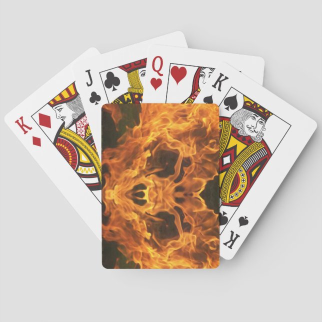 Ein tadellos heißes Set Karten Spielkarten (Rückseite)