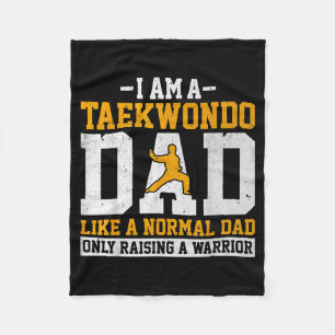 Ein Taekwondo-Vater wie ein normaler Vater - Cool Fleecedecke
