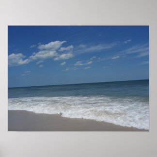 Ein Tag am Strand Poster