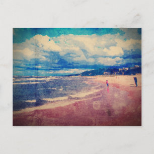 Ein Tag am Strand Postkarte