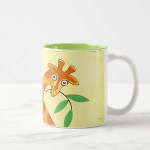 Ein Tag am Zoo Zweifarbige Tasse