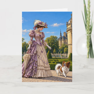 Ein Tag auf Château Chantilly, Papillon Karte