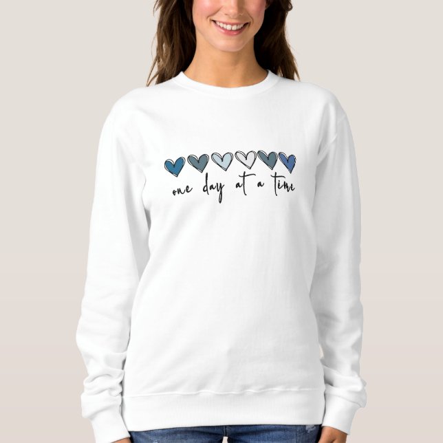 Ein Tag bei Time Sweatshirt (Vorderseite)