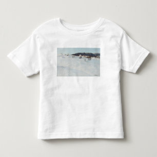Ein Tag des Winters in Norwegen, 1886 Kleinkind T-shirt