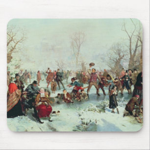 Ein Tag des Winters in St James Park Mousepad