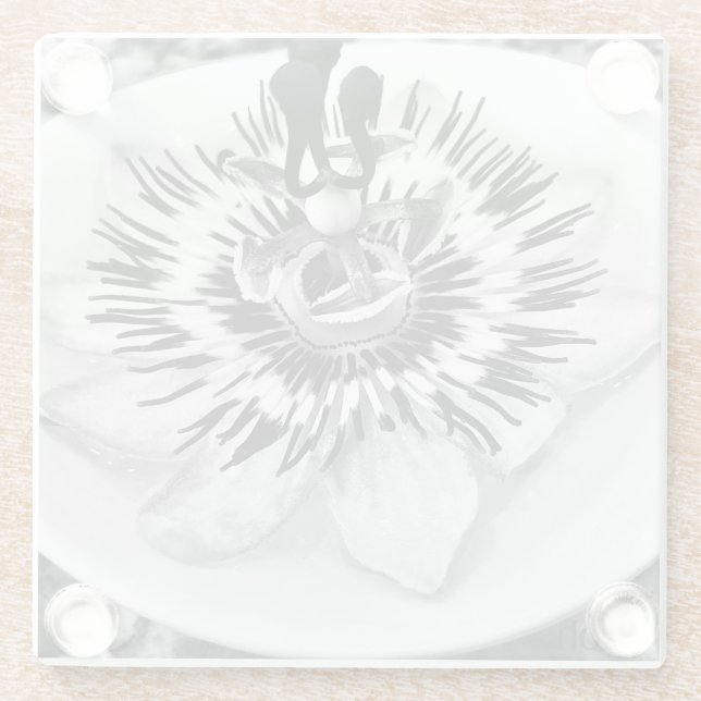 Ein Tag Glasuntersetzer (Rückseite)