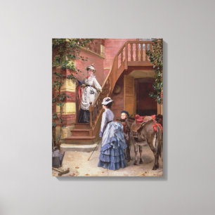 Ein Tag im Land Leinwanddruck