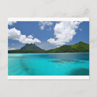 Ein Tag im Paradies Postkarte