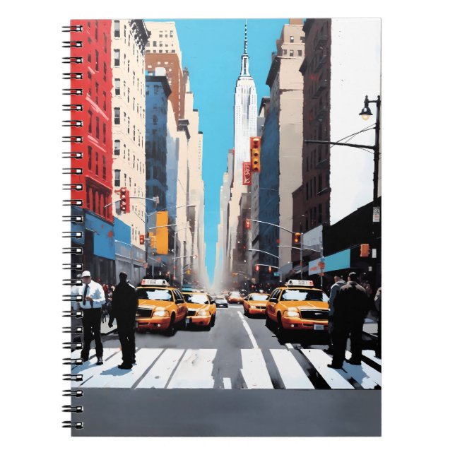 Ein Tag in der Stadt Notizblock (Vorderseite)