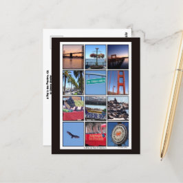 Ein Tag in San Francisco Postkarte