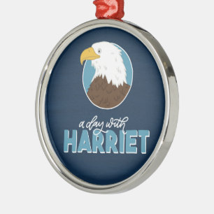 Ein Tag mit Harriet-Feiertags-Verzierung Ornament Aus Metall