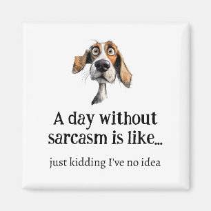 Ein Tag ohne Sarcasm... Ich habe kein Angebot für  Magnet