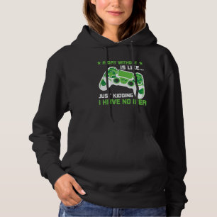Ein Tag ohne Videospiele ist wie, lustiger Gamer-G Hoodie