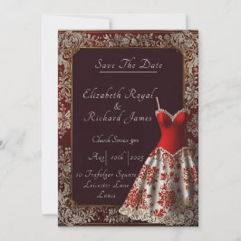 Ein Tag zum Gedenken an das Hochzeitskleid Einladung