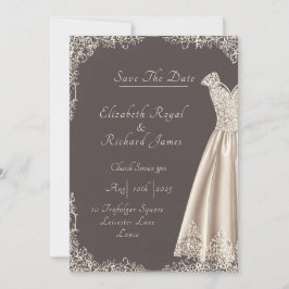Ein Tag zum Gedenken an das Hochzeitskleid Einladung