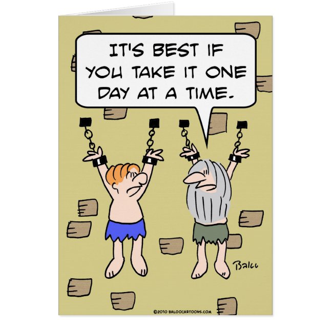 ein Tagesauf einmal Gefangene (Vorne)