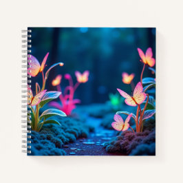 Ein Tanz aus Licht und Natur Notizbuch