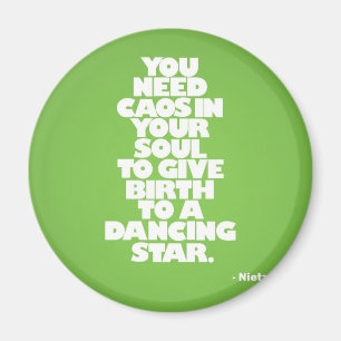 Ein Tanzen-Stern Magnet