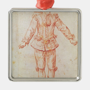 Ein Tänzer von der Paris-Oper Silbernes Ornament