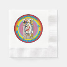 Ein Tarot Lover's Cocktail Napkin
