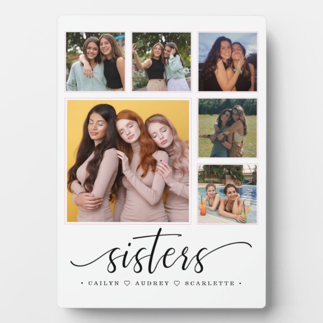 Ein Team moderner Schwestern Fotoplatte (Vorderseite)