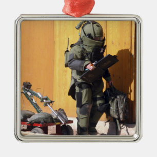 Ein Techniker Ornament Aus Metall