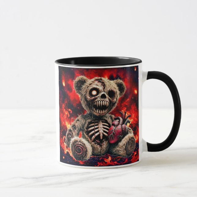 Ein Teddybär. Tasse (Rechts)