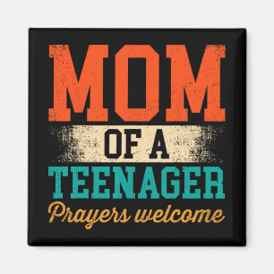 Ein Teenager-Gebete willkommen Frauen Christlichen Magnet