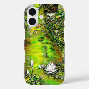 Ein Teich mit unreinen Gedanken iPhone 16 Hülle