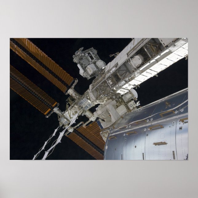 Ein Teil der Internationalen Raumstation 3 Poster (Vorne)