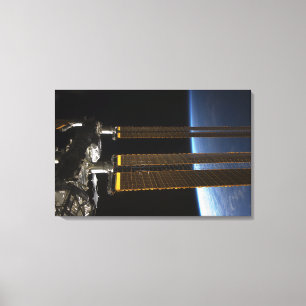 Ein Teil der internationalen Weltraumstation 2 Leinwanddruck
