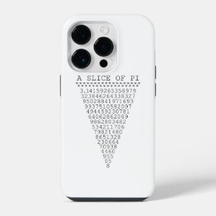 Ein Teil der Pi-Ziffern iPhone 14 Pro Hülle