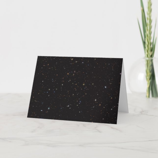 Ein Teil des Himmels mit über 45.000 Galaxien ist  Karte (Vorderseite)