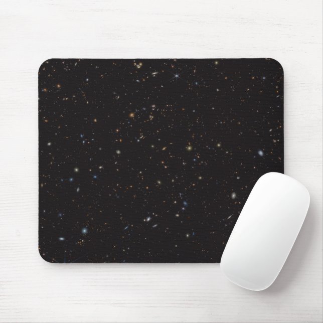 Ein Teil des Himmels mit über 45.000 Galaxien ist  Mousepad (Mit Mouse)